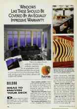 Better Homes & Gardens April 1993 Magazine Article: IDEAS TO ENLIVEN YOUR DECK
