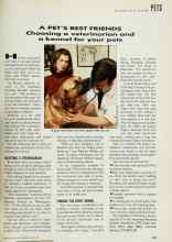 Better Homes & Gardens April 1993 Magazine Article: A PET'S BEST FRIENDS