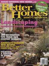 Better Homes & Gardens April 1993 Magazine Cover