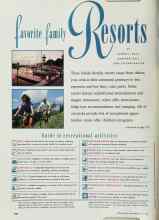 Better Homes & Gardens May 1993 Magazine Article: Favorite Family Resorts