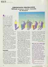 Better Homes & Gardens June 1993 Magazine Article: PROSTATE PROBLEMS