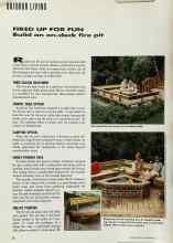 Better Homes & Gardens July 1993 Magazine Article: FIRED UP FOR FUN