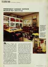 Better Homes & Gardens July 1993 Magazine Article: FRIENDLY HOME OFFICE St-yled for stowing