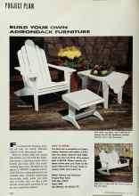 Better Homes & Gardens July 1993 Magazine Article: BUILD YOUR OWN ADIRONDACK FURNITURE