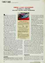 Better Homes & Gardens July 1993 Magazine Article: NEW-CAR LEASING
