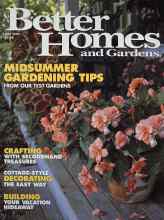 Better Homes & Gardens July 1993 Magazine Cover