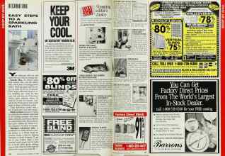 Better Homes & Gardens July 1993 Magazine Article: Shopping editor's choice