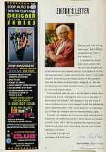 Better Homes & Gardens August 1993 Magazine Article: EDITOR'S LETTER