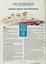 Better Homes & Gardens August 1993 Magazine Article: EATING RIGHT ON THE ROAD