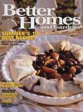 Better Homes & Gardens August 1993 Magazine Cover