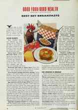 Better Homes & Gardens September 1993 Magazine Article: BEST-BET BREAKFASTS