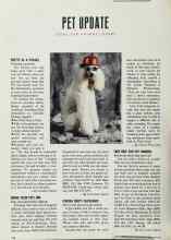 Better Homes & Gardens September 1993 Magazine Article: PRETTY AS A POODLE