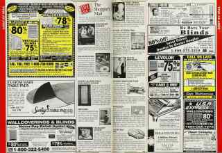 Better Homes & Gardens September 1993 Magazine Article: The Shopper's Mart