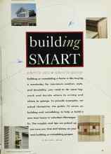 Better Homes & Gardens October 1993 Magazine Article: Building SMART
