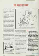 Better Homes & Gardens October 1993 Magazine Article: THE MAN NEXT DOOR