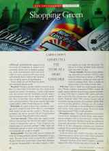Better Homes & Gardens November 1993 Magazine Article: Shopping Green