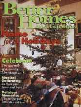 Better Homes & Gardens December 1993 Magazine Cover