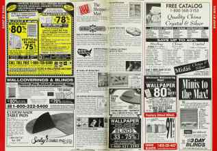 Better Homes & Gardens December 1993 Magazine Article: The Shopper's Mart