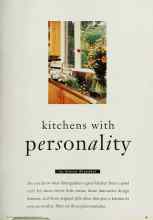 Better Homes & Gardens January 1994 Magazine Article: Kitchens with personality