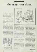 Better Homes & Gardens January 1994 Magazine Article: The man next door