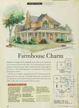 Better Homes & Gardens February 1994 Magazine Article: Farmhouse Charm