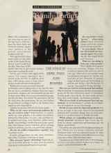 Better Homes & Gardens March 1994 Magazine Article: Family Forum