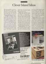 Better Homes & Gardens March 1994 Magazine Article: Clever Island Ideas