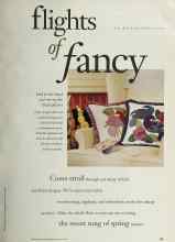 Better Homes & Gardens March 1994 Magazine Article: Flights of fancy