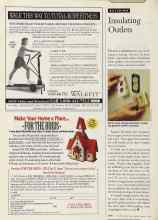 Better Homes & Gardens March 1994 Magazine Article: Insulating Outlets
