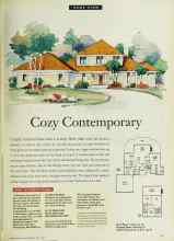 Better Homes & Gardens May 1994 Magazine Article: Cozy Contemporary