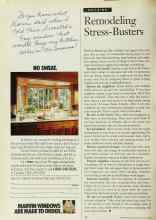 Better Homes & Gardens May 1994 Magazine Article: Remodeling Stress-Busters
