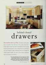 Better Homes & Gardens May 1994 Magazine Article: Behind closed drawers