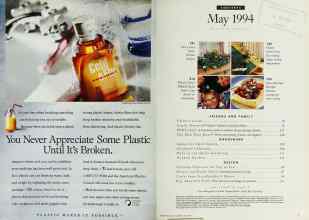 Better Homes & Gardens May 1994 Magazine Article: Page 6