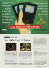Better Homes & Gardens June 1994 Magazine Article: Special Gardens for Children