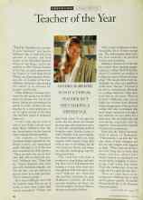 Better Homes & Gardens June 1994 Magazine Article: Teacher of the Year