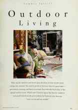 Better Homes & Gardens June 1994 Magazine Article: The New Back Porch