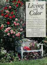 Better Homes & Gardens June 1994 Magazine Article: Living with Color