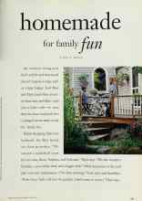 Better Homes & Gardens June 1994 Magazine Article: Homemade for firmly fun