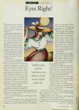Better Homes & Gardens July 1994 Magazine Article: Eyes Right!