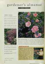 Better Homes & Gardens July 1994 Magazine Article: Gardener's almanac