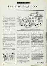 Better Homes & Gardens July 1994 Magazine Article: The man next door