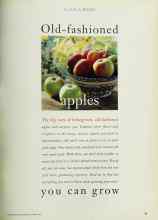 Better Homes & Gardens August 1994 Magazine Article: Old-fashioned apples you can grow