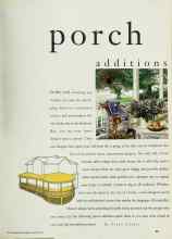 Better Homes & Gardens August 1994 Magazine Article: Porch additions
