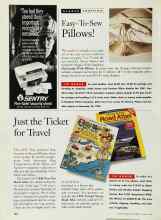 Better Homes & Gardens August 1994 Magazine Article: Just the Ticket for Travel