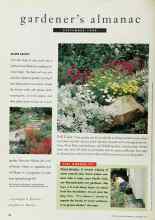 Better Homes & Gardens September 1994 Magazine Article: Gardener's almanac