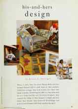 Better Homes & Gardens September 1994 Magazine Article: His-and-hers design