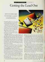 Better Homes & Gardens September 1994 Magazine Article: Getting the Lead Out