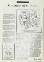 Better Homes & Gardens September 1994 Magazine Article: The man next door