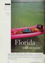 Better Homes & Gardens October 1994 Magazine Article: Florida off-season