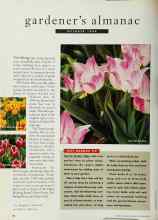 Better Homes & Gardens October 1994 Magazine Article: Gardener's almanac